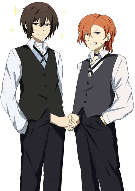 Chuuya Nakahara Hentai, score of >=5, from rule34.xxx .
